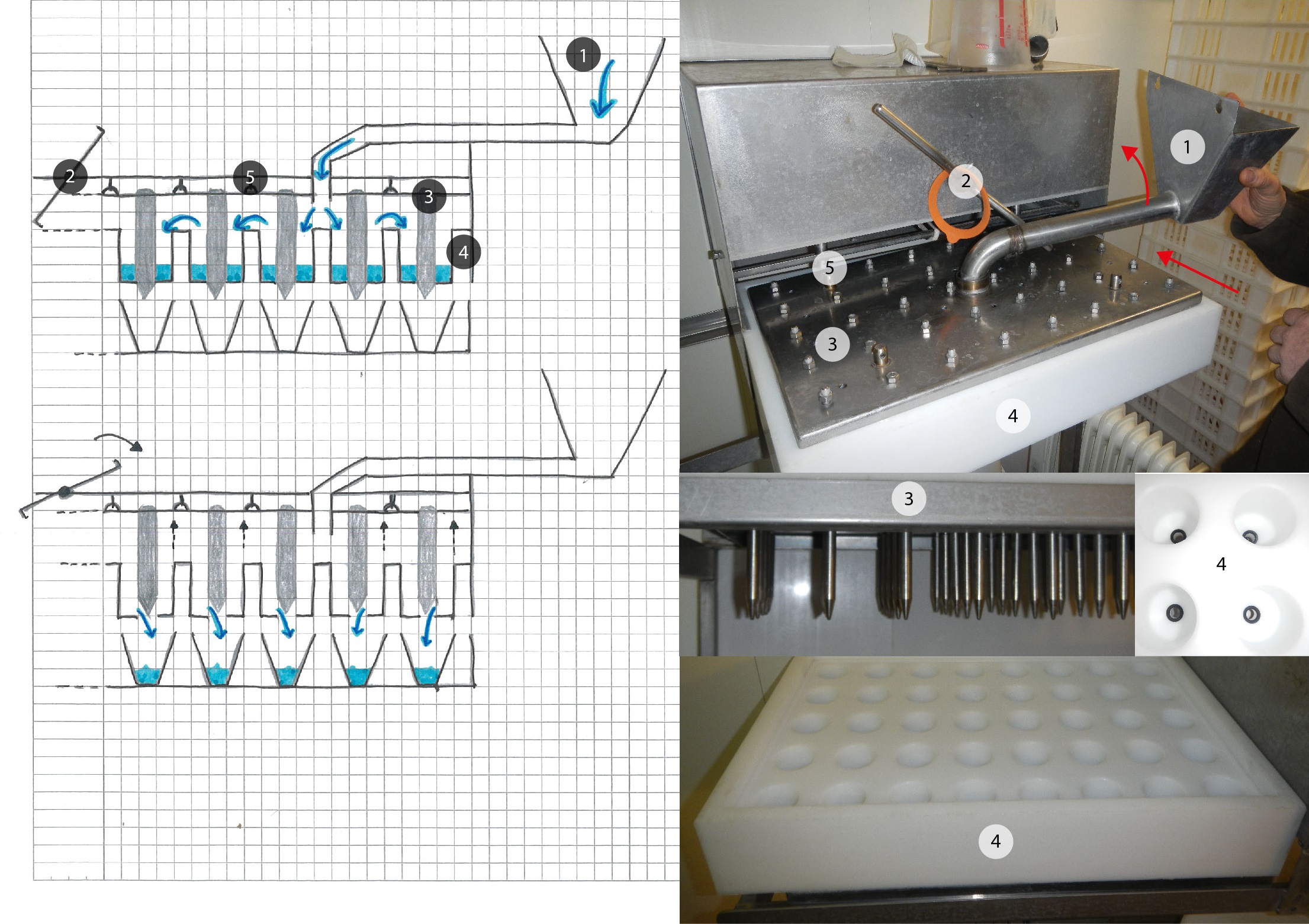 Machine de mise en pot du lait pour remplir 40 yaourts (pour visionner l'image clic droit - Afficher l'image).jpg