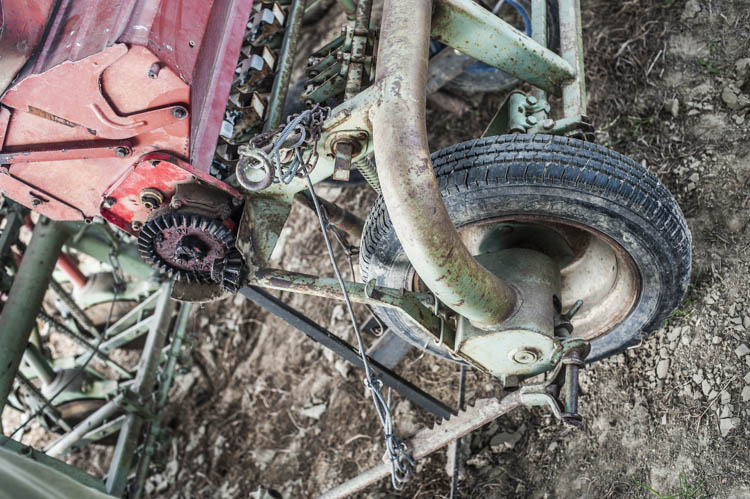 Roue d'entrainement et boite de vitesse