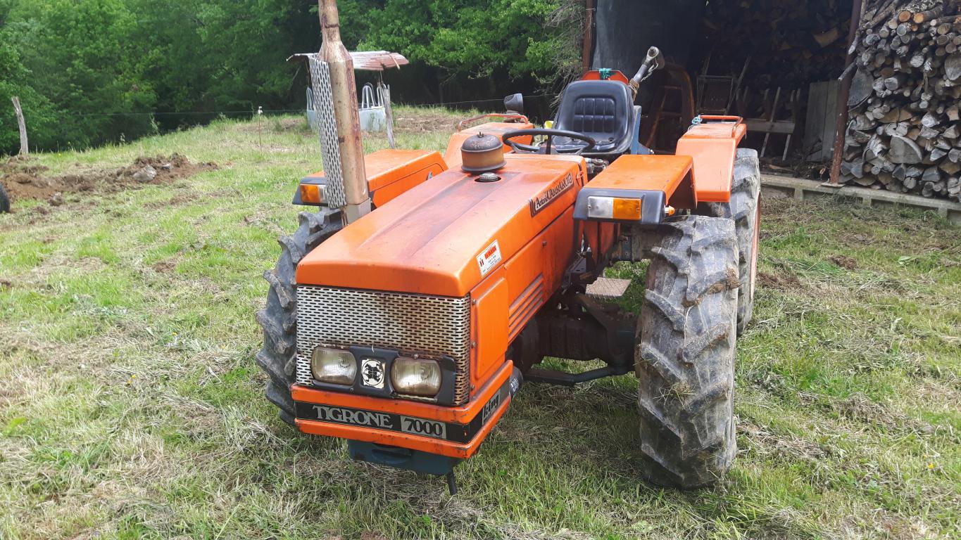 Tracteur Carraro Tigrone 7000